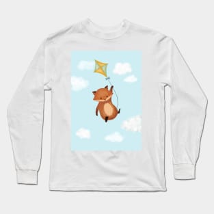 Sweet fox on a dragon Long Sleeve T-Shirt